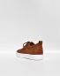 Preview: Du Loua Sneaker Lederschuh "du Jules" - Cognac Dot Suede